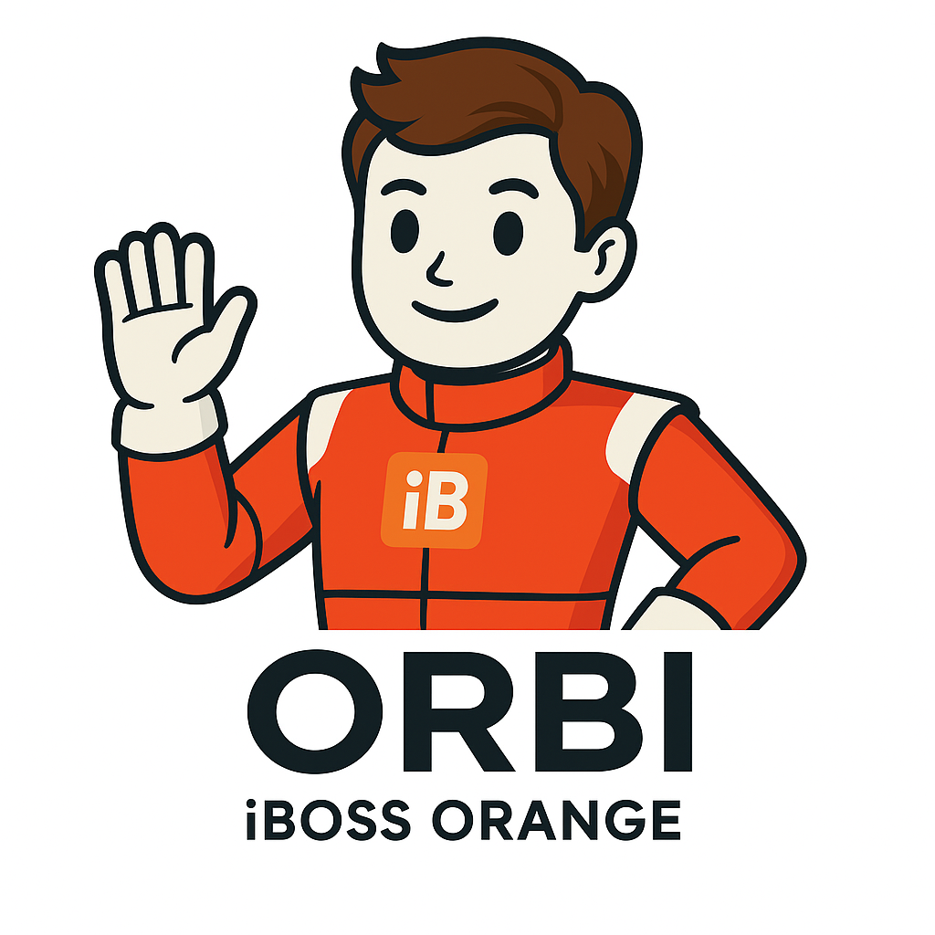Orbi, de vriendelijke gids van iBoss Orange